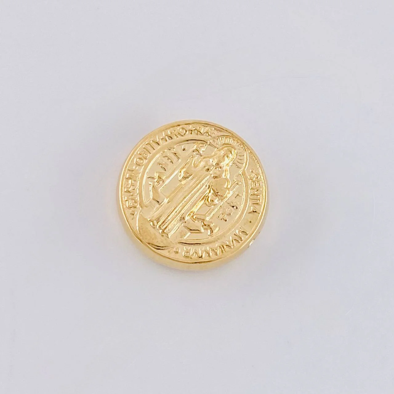 Herraje San Benito 0.8 g / 1.3 cm Oro Amarillo 18K - Image 2