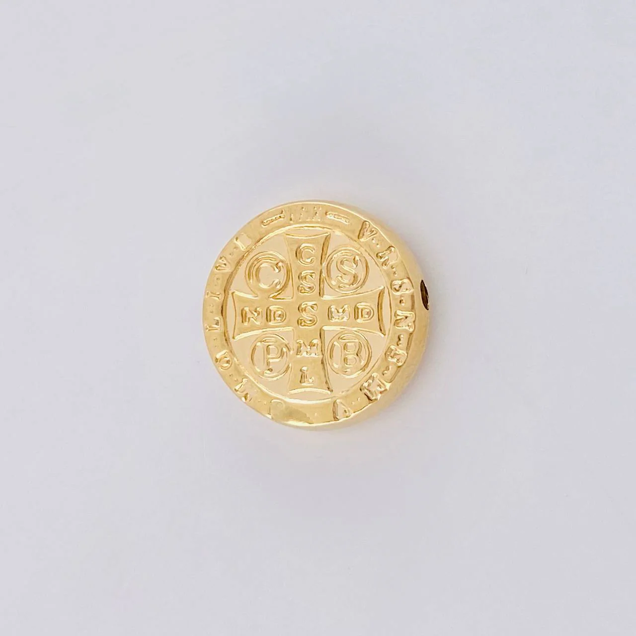 Herraje San Benito 0.8 g / 1.3 cm Oro Amarillo 18K - Image 3