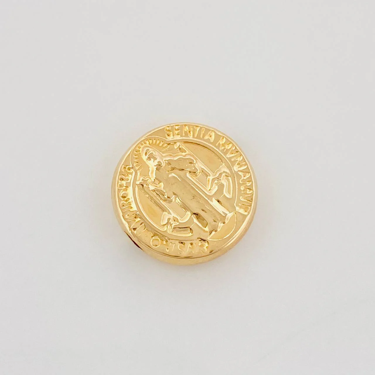 Herraje San Benito 0.85 g / 1.5 cm Oro Amarillo 18K - Image 2