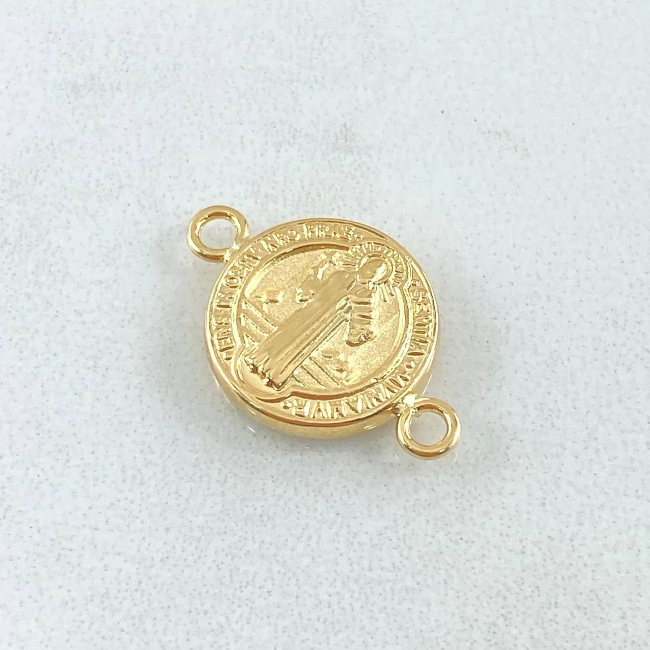 Herraje San Benito 0.85 g / 1.8 cm Oro Amarillo 18K - Image 2