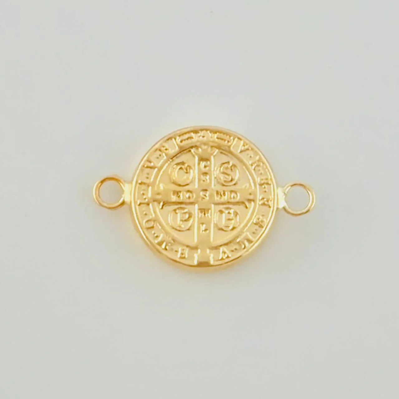 Herraje San Benito 0.85g / 1.8cm Oro Amarillo 18K - Image 2