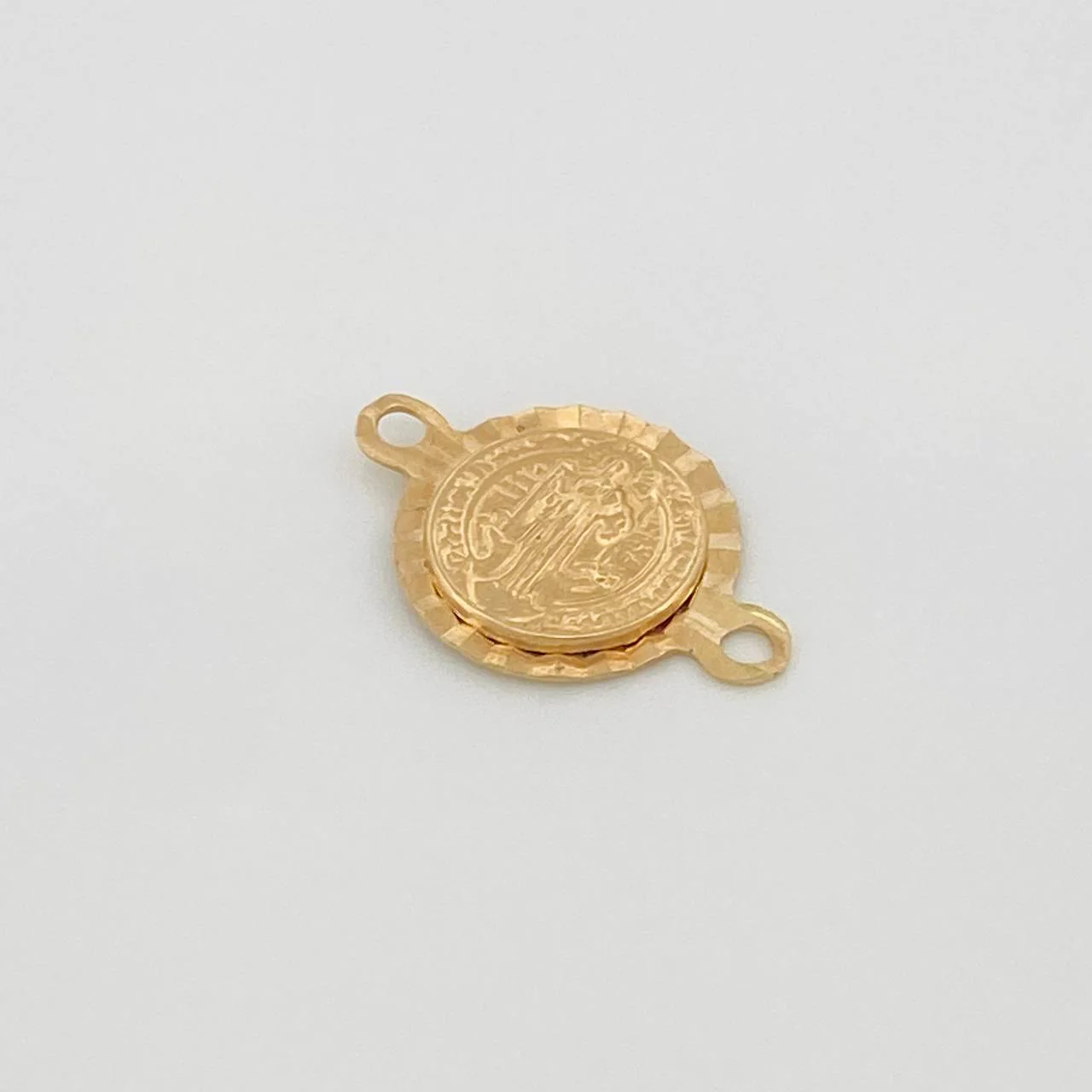 Herraje San Benito 1.1gr / 2cm / Oro Amarillo 18K & - Image 2