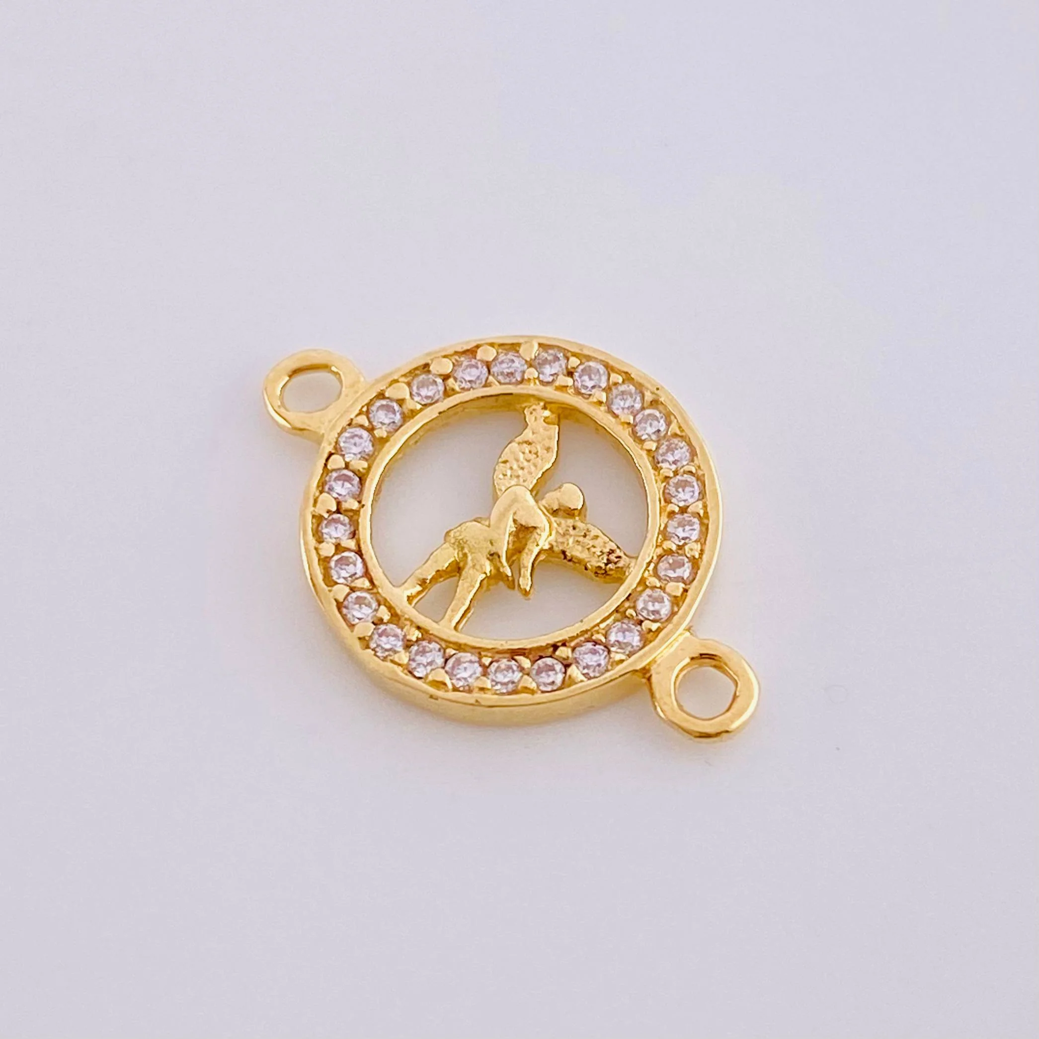Herraje San Gabriel 1 g / 1.5 cm Oro Amarillo 18K - Image 2