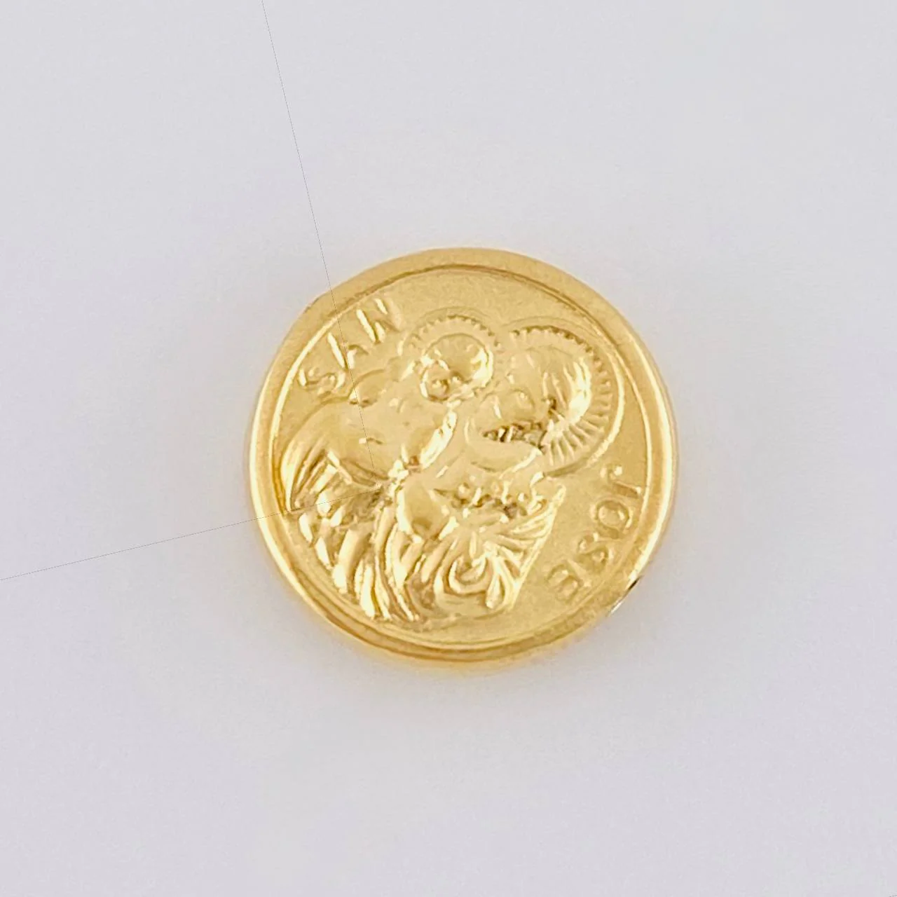 Herraje San Jose 0.45 g / 1 cm Oro Amarillo 18K - Image 2
