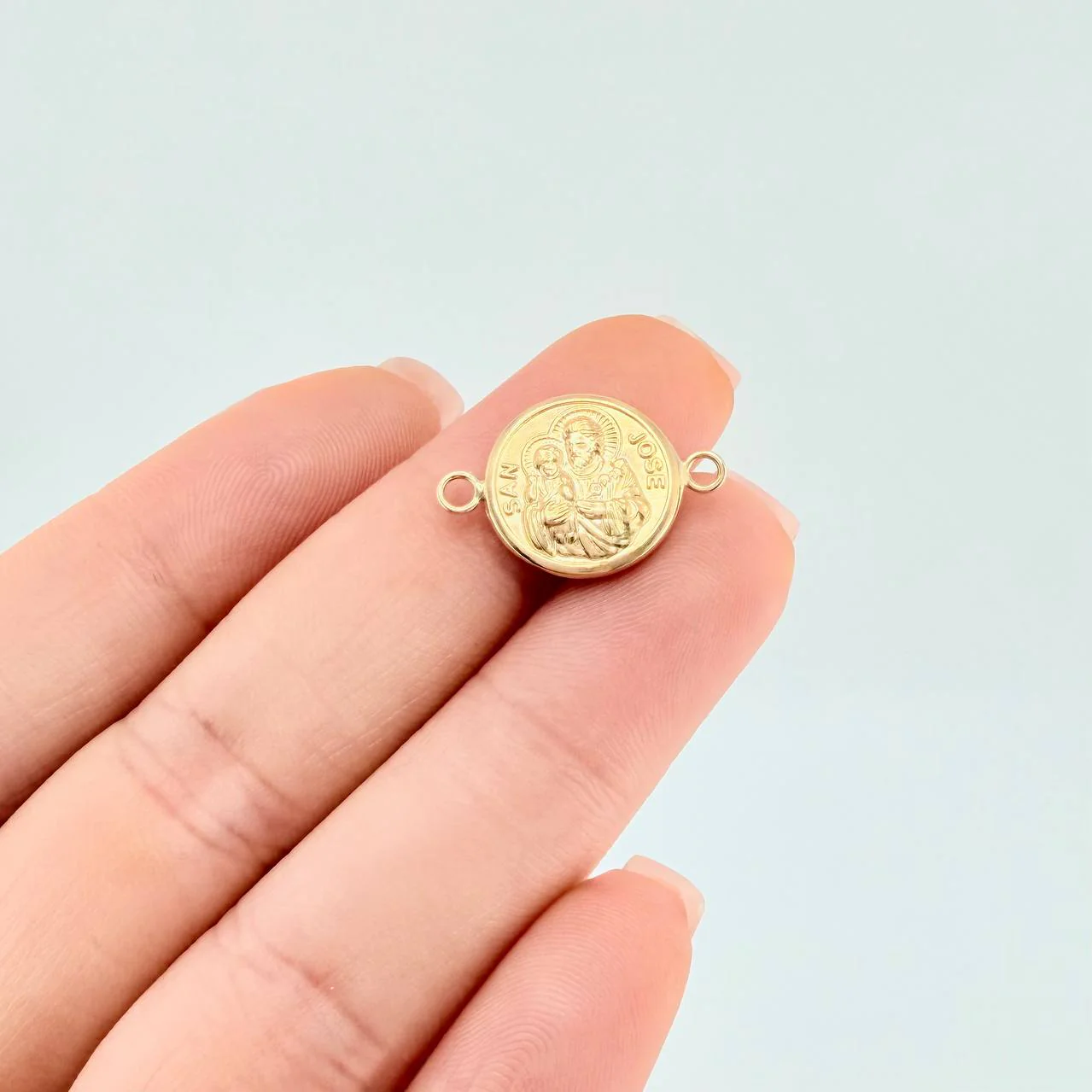 Herraje San Jose 0.85 g / 2 cm Oro Amarillo 18K - Image 3
