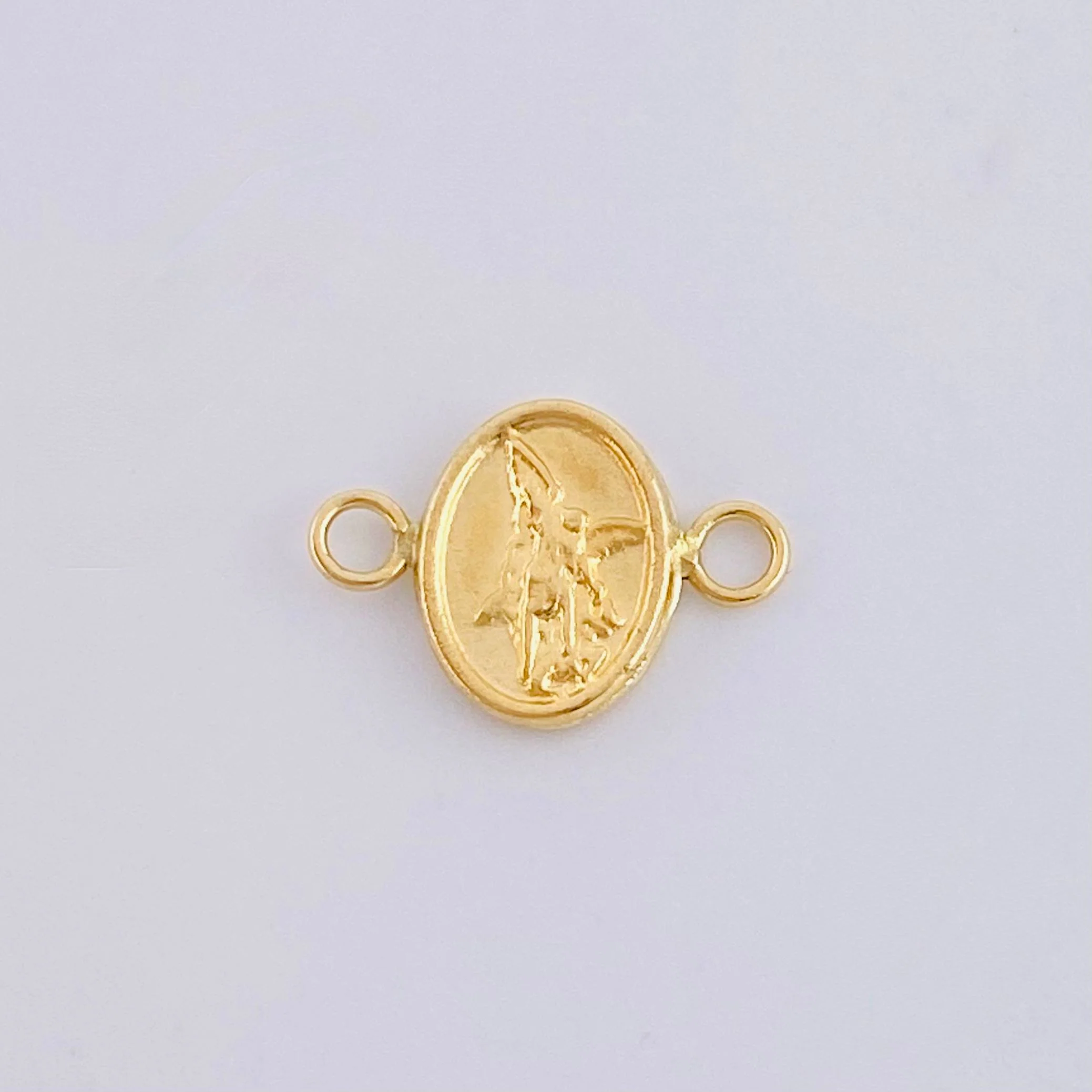 Herraje San Miguel Arcangel 0.2gr / 0.9cm / Oro Amarillo 18K *