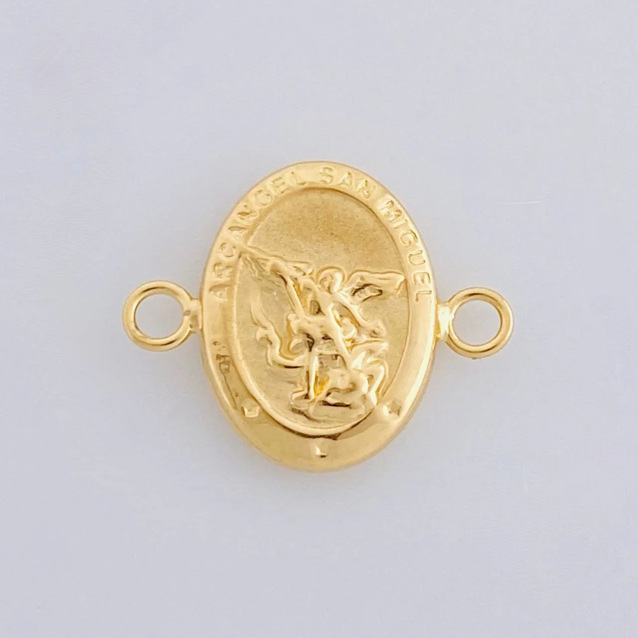 Herraje San Miguel Mate 0.75 g / 1.6 cm Oro Amarillo 18K