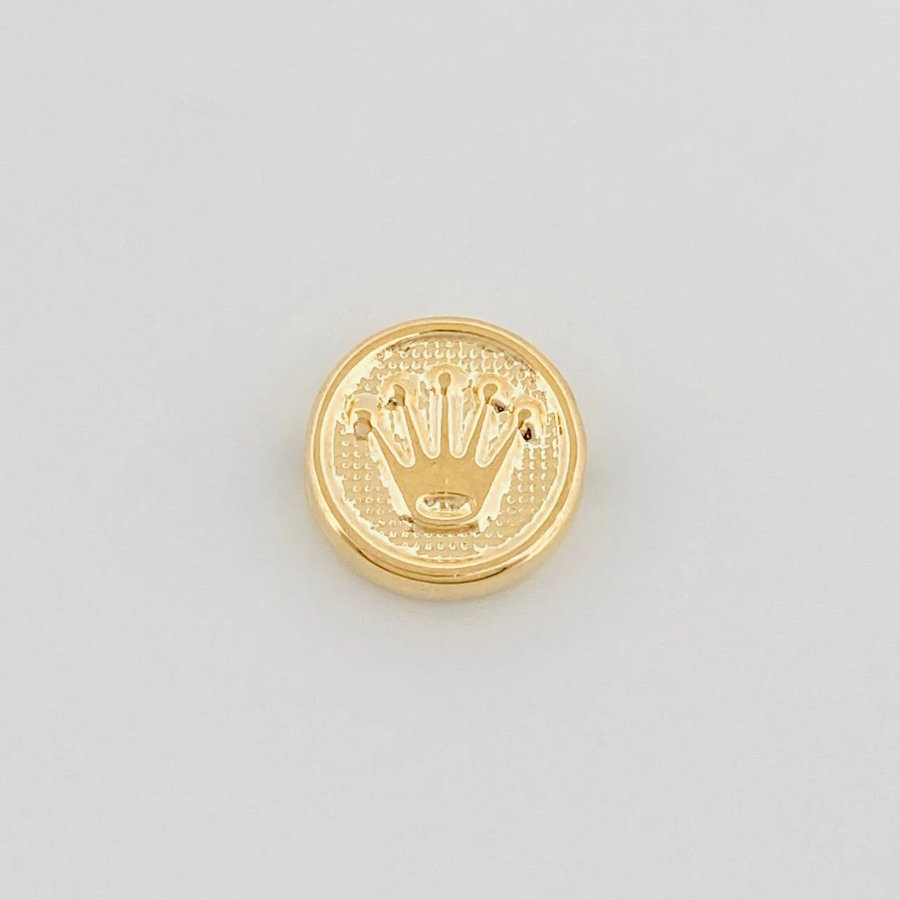 Herraje Sello Corona 0.5g / 1cm Oro Amarillo 18K