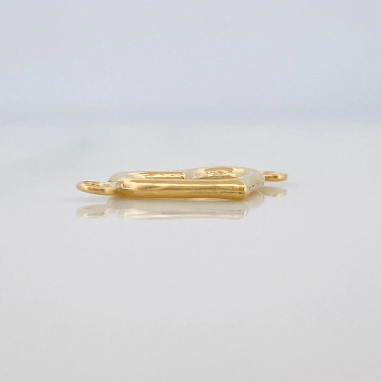 Herraje Silueta Corazon 0.45gr / 2cm / Oro Amarillo 18K - Image 2