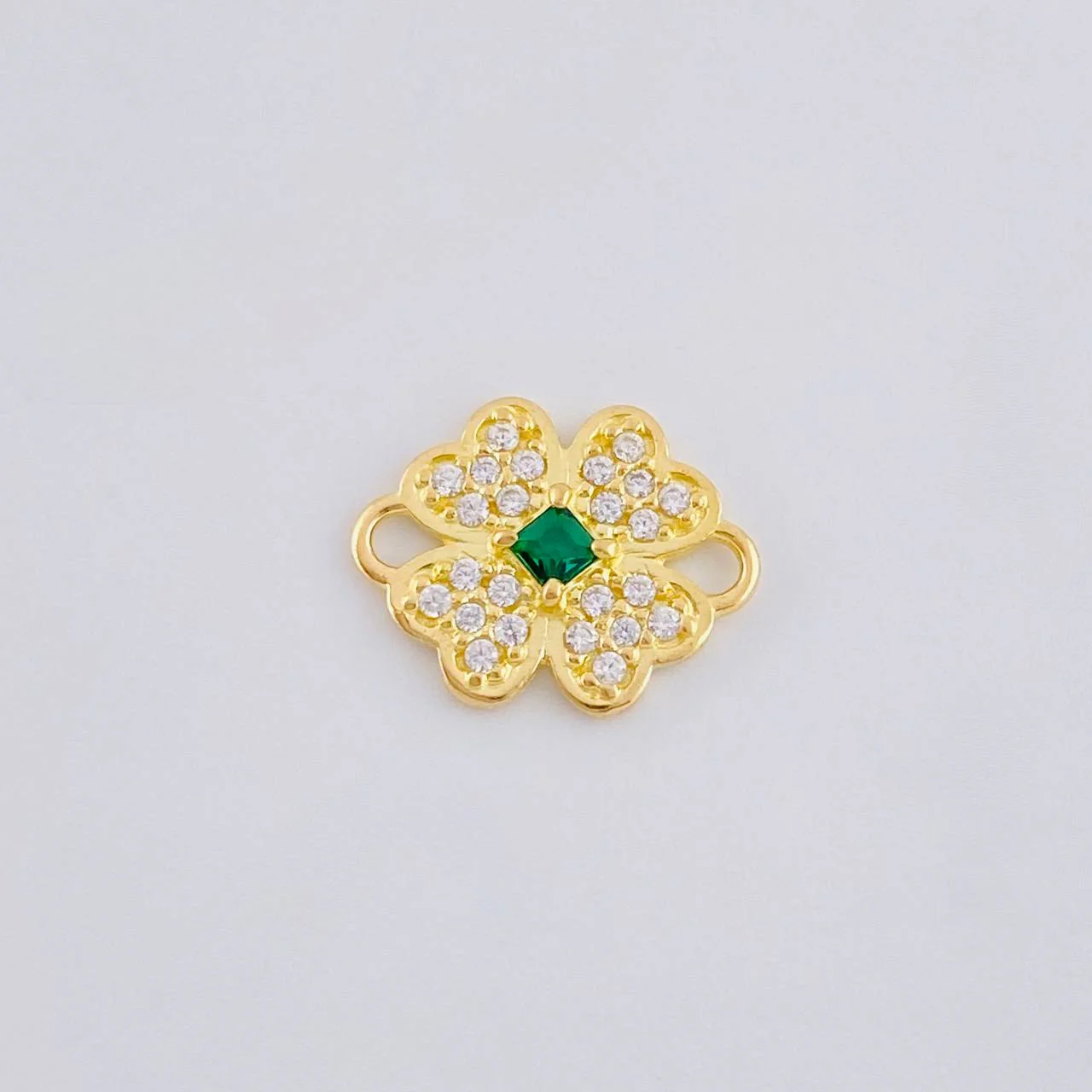 Herraje Trebol 0.85 g / 1.3 cm Oro Amarillo 18K