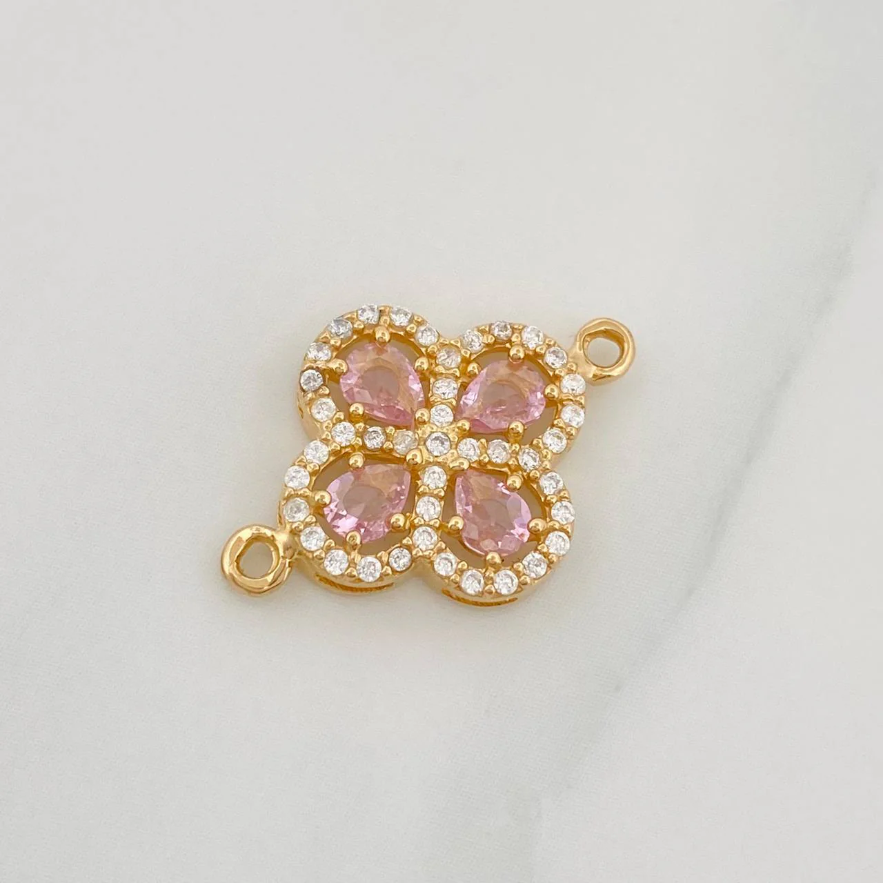Herraje Trebol 1.7 g / 2 cm Oro Amarillo 18K - Image 3