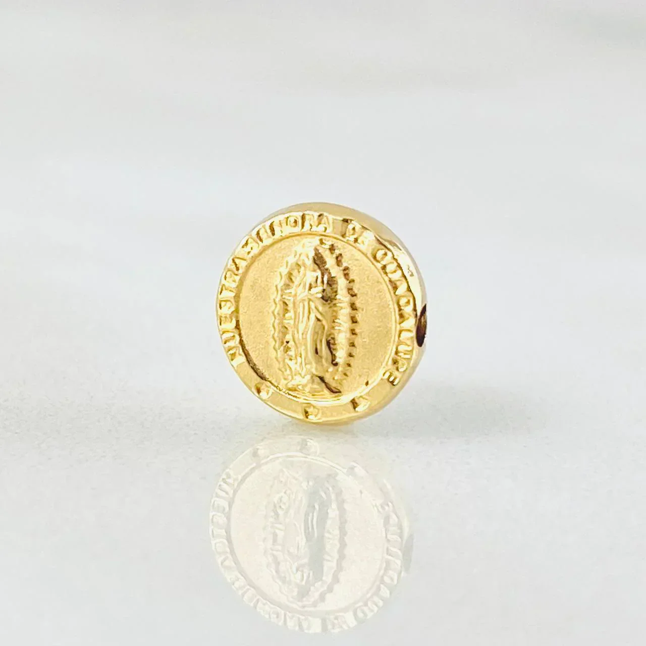 Herraje Virgen De Guadalupe 0.5 g / 1 cm Oro Amarillo 18K - Image 3