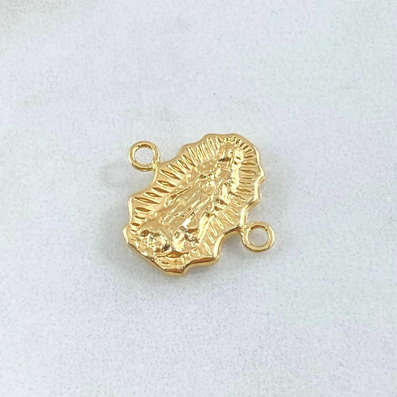 Herraje Virgen Guadalupe 0.5 g / 1.4 cm Oro Amarillo 18K - Image 2