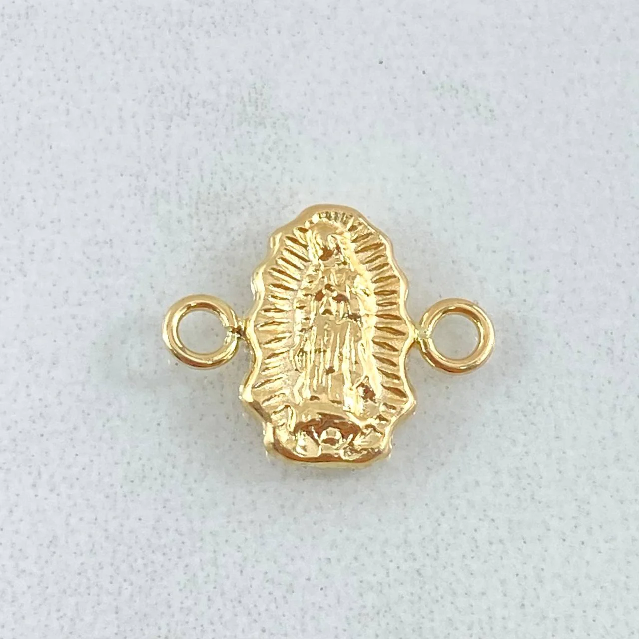 Herraje Virgen Guadalupe 0.55 g / 1.4 cm Oro Amarillo 18K