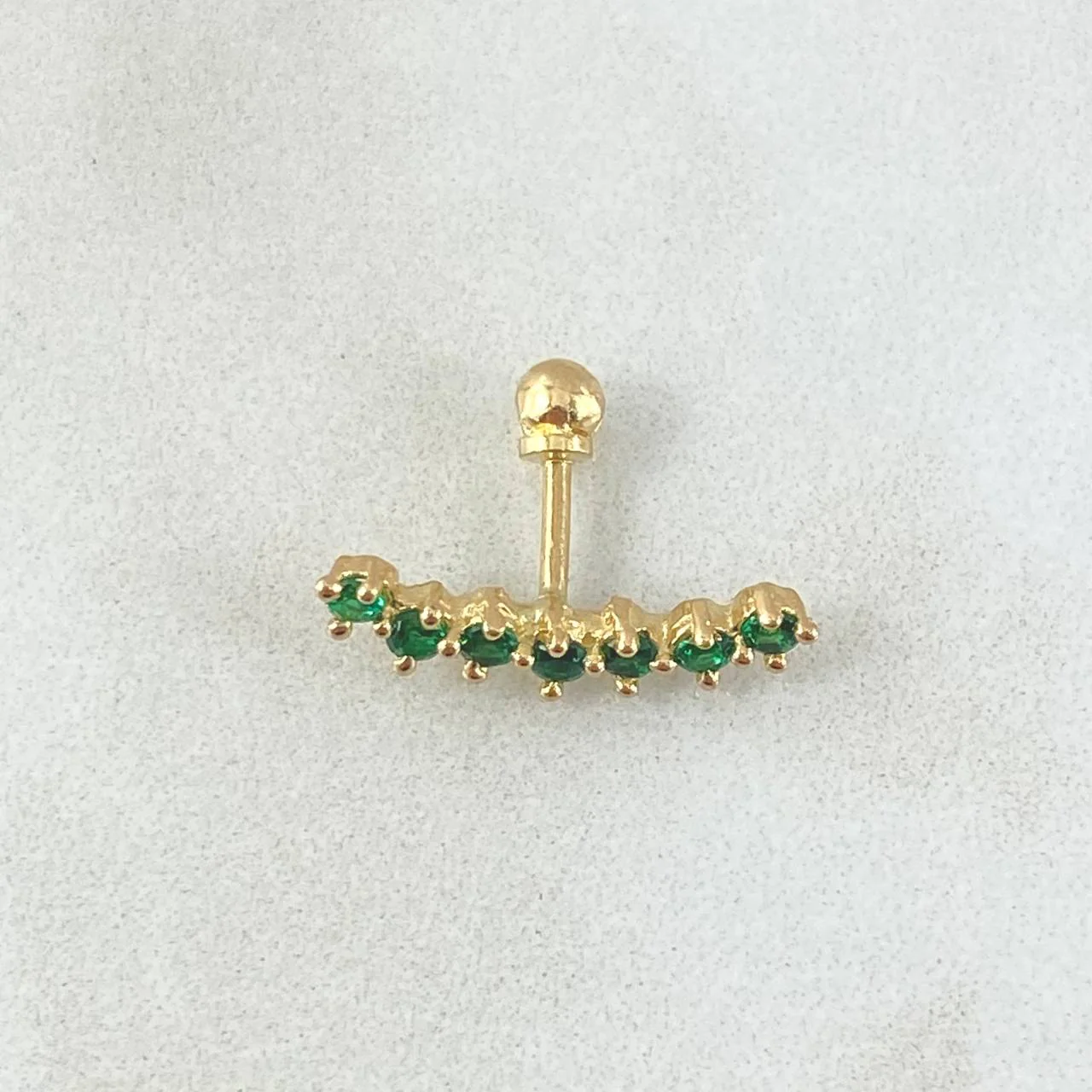 Piercing Arco 0.75 g / 1.7 cm Oro Amarillo 18K - Image 3