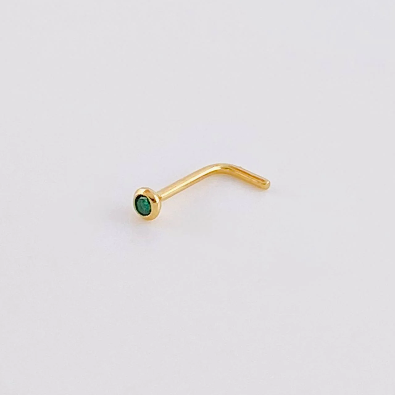 Piercing Chispa 0.1g / 0.9cm Oro Amarillo 18K - Image 2