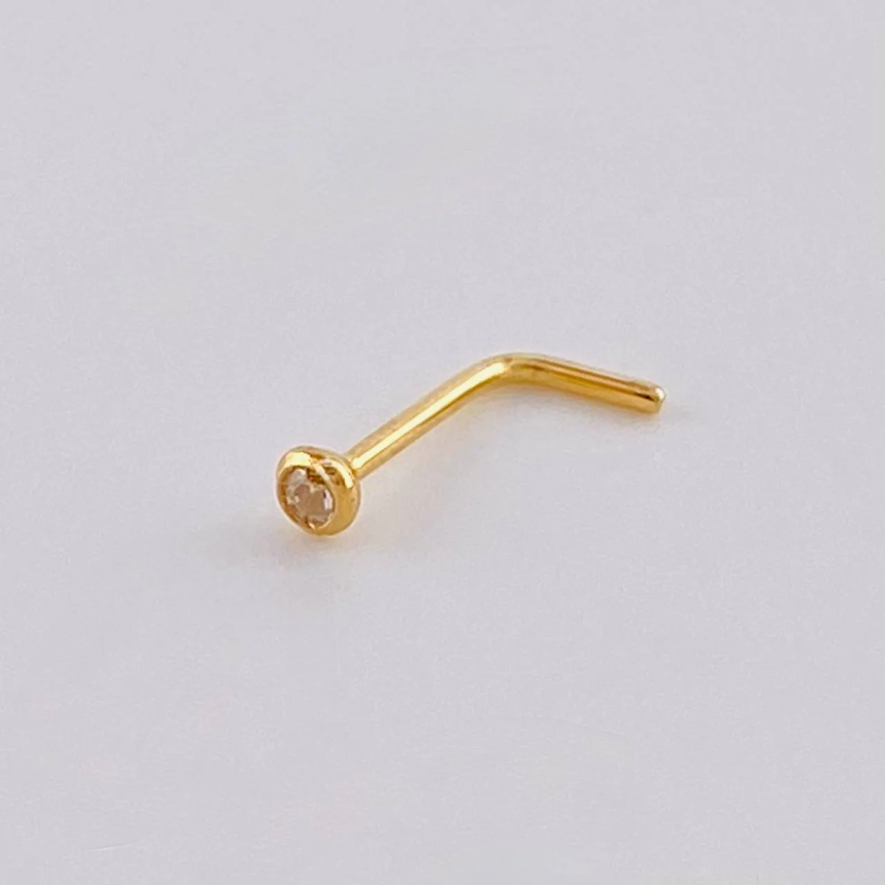 Piercing Chispa 0.1g / 0.9cm Oro Amarillo 18K - Image 3
