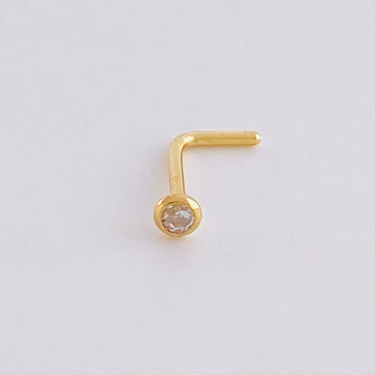 Piercing Chispa 0.1g / 0.9cm Oro Amarillo 18K - Image 2