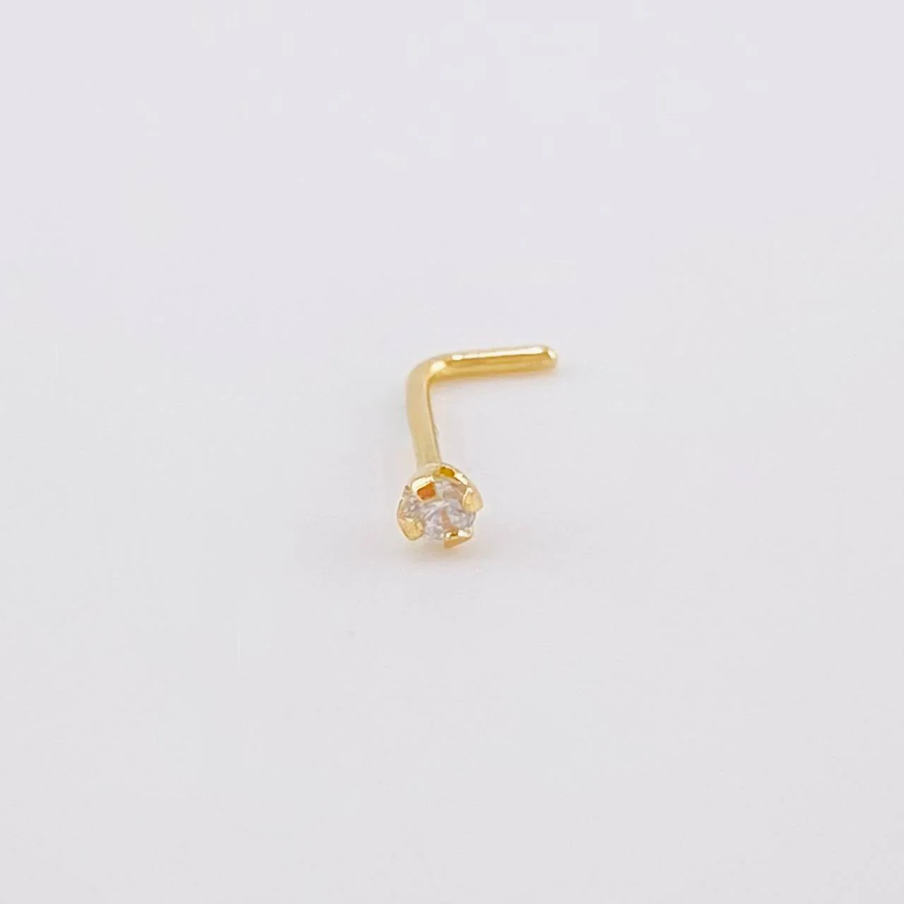 Piercing Chispa 0.1g / 1cm Oro Amarillo 18K