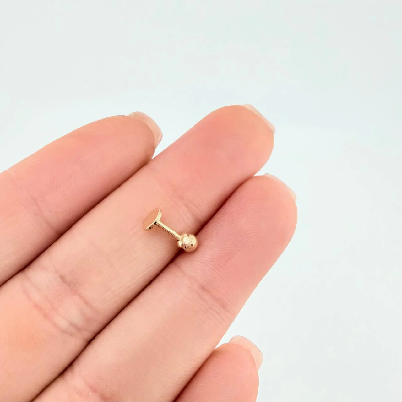 Piercing Circular 0.3 g / 1 cm Oro Amarillo 18K - Image 4