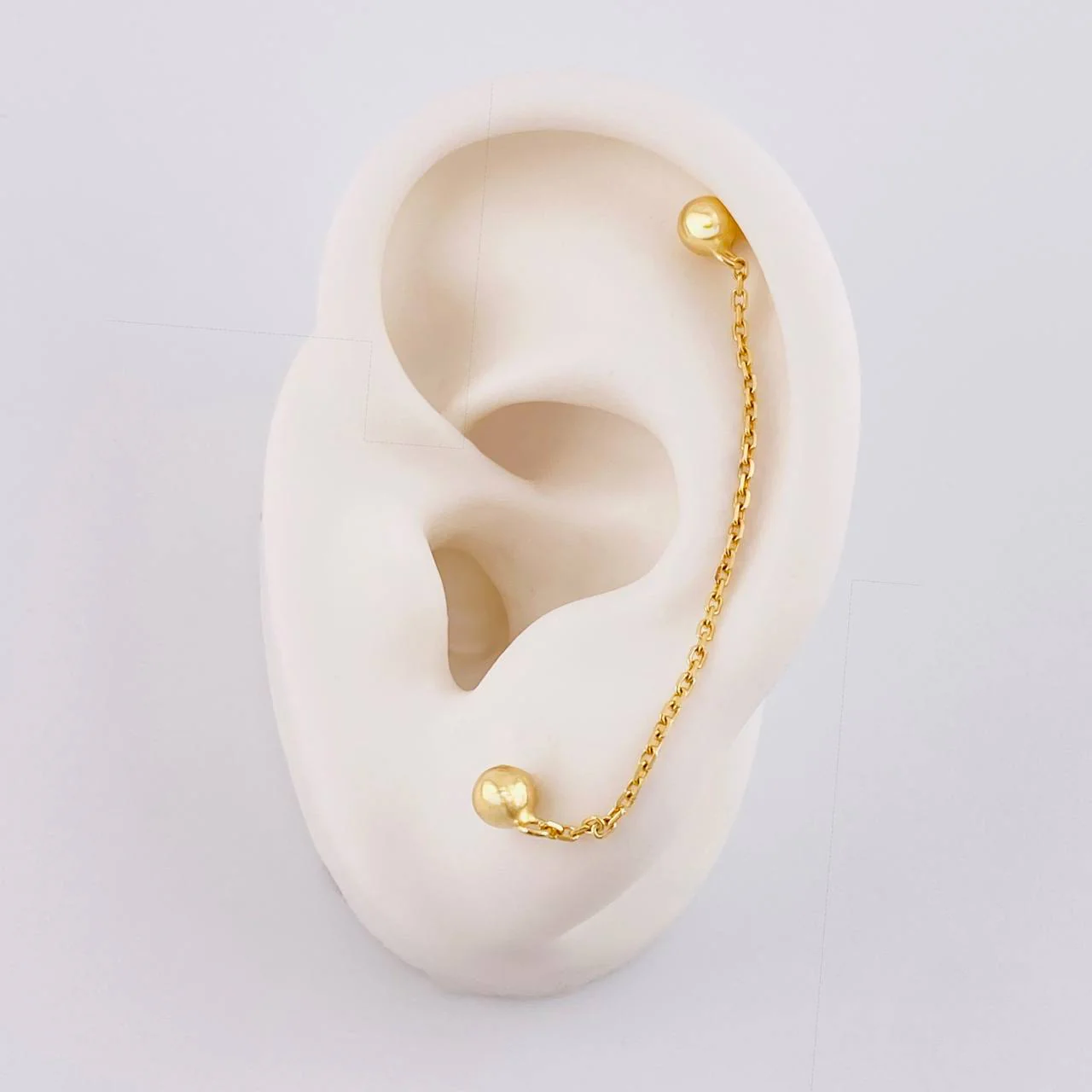 Piercing Colgante 1.15 g / 5.5 cm Oro Amarillo 18K - Image 4