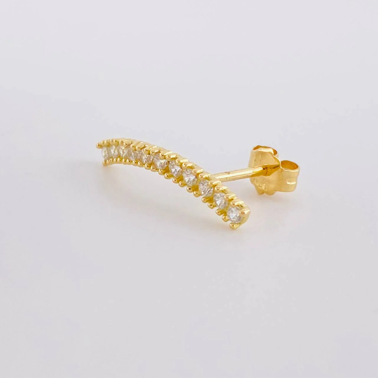 Piercing Medio Arco 0.7g / 2cm Oro Amarillo 18K - Image 2