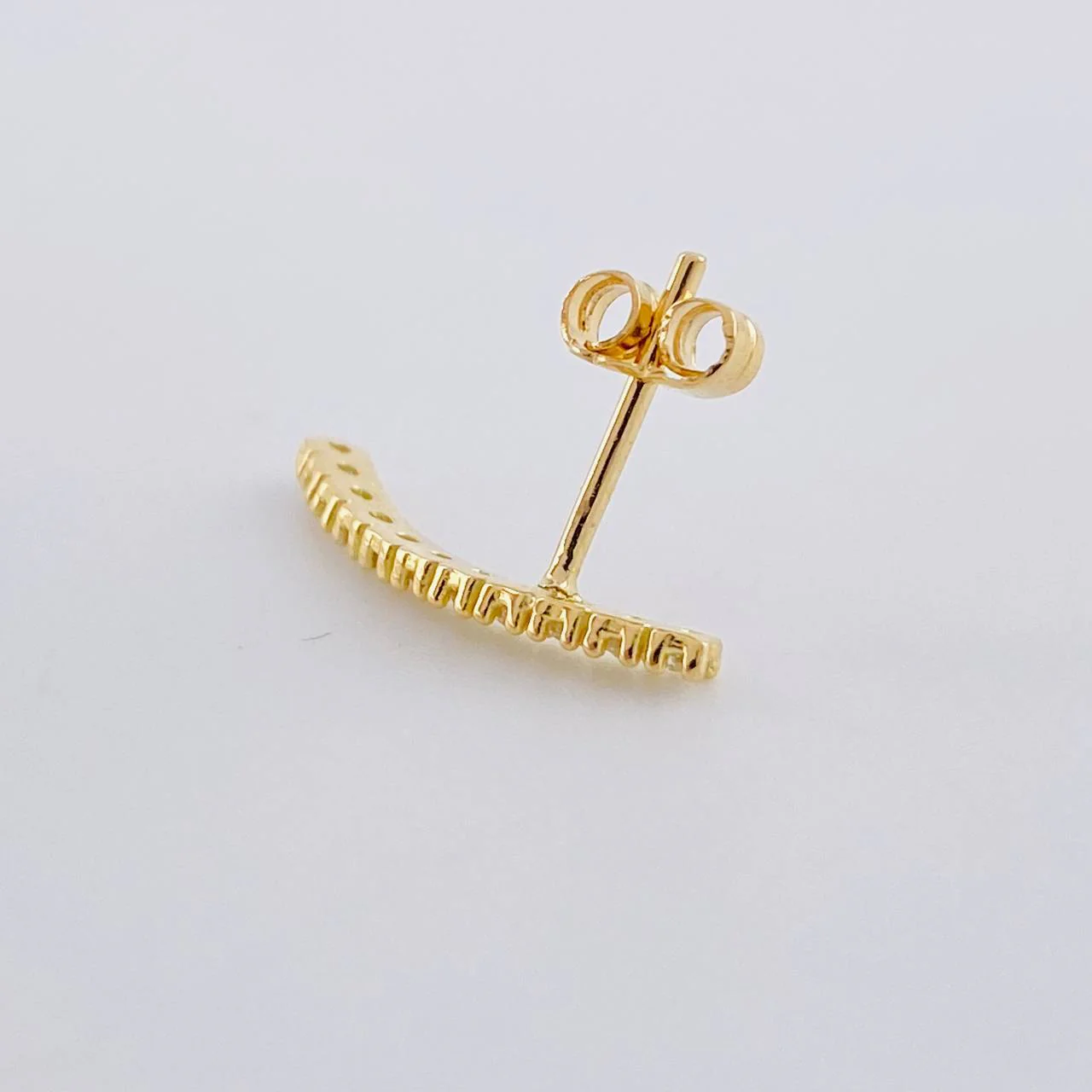 Piercing Medio Arco 0.7g / 2cm Oro Amarillo 18K - Image 3