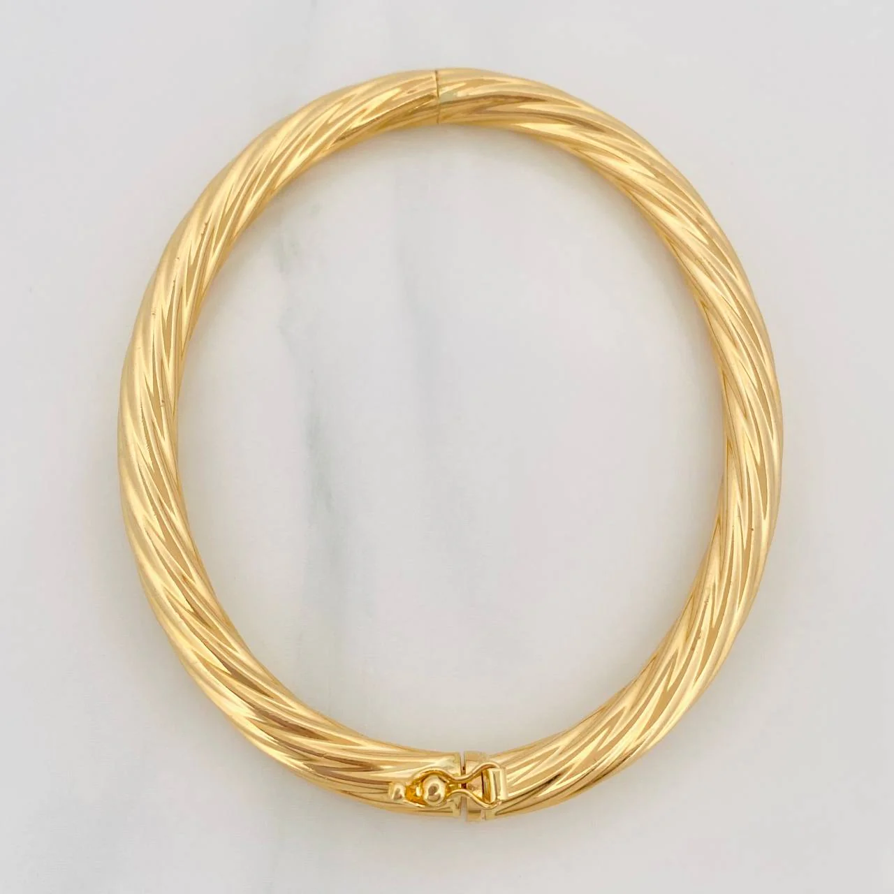 Pulso Aro Entorchado 13.45 g / 20 cm / 5.3 mm Oro Amarillo 18K - Image 2