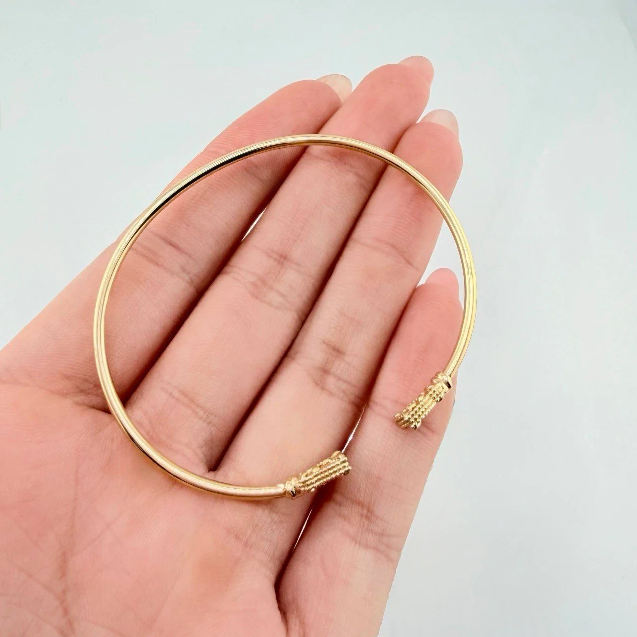 Pulso Aro Mariposa 3.7 g / 18 cm / 1.8 mm Oro Amarillo 18K - Image 3