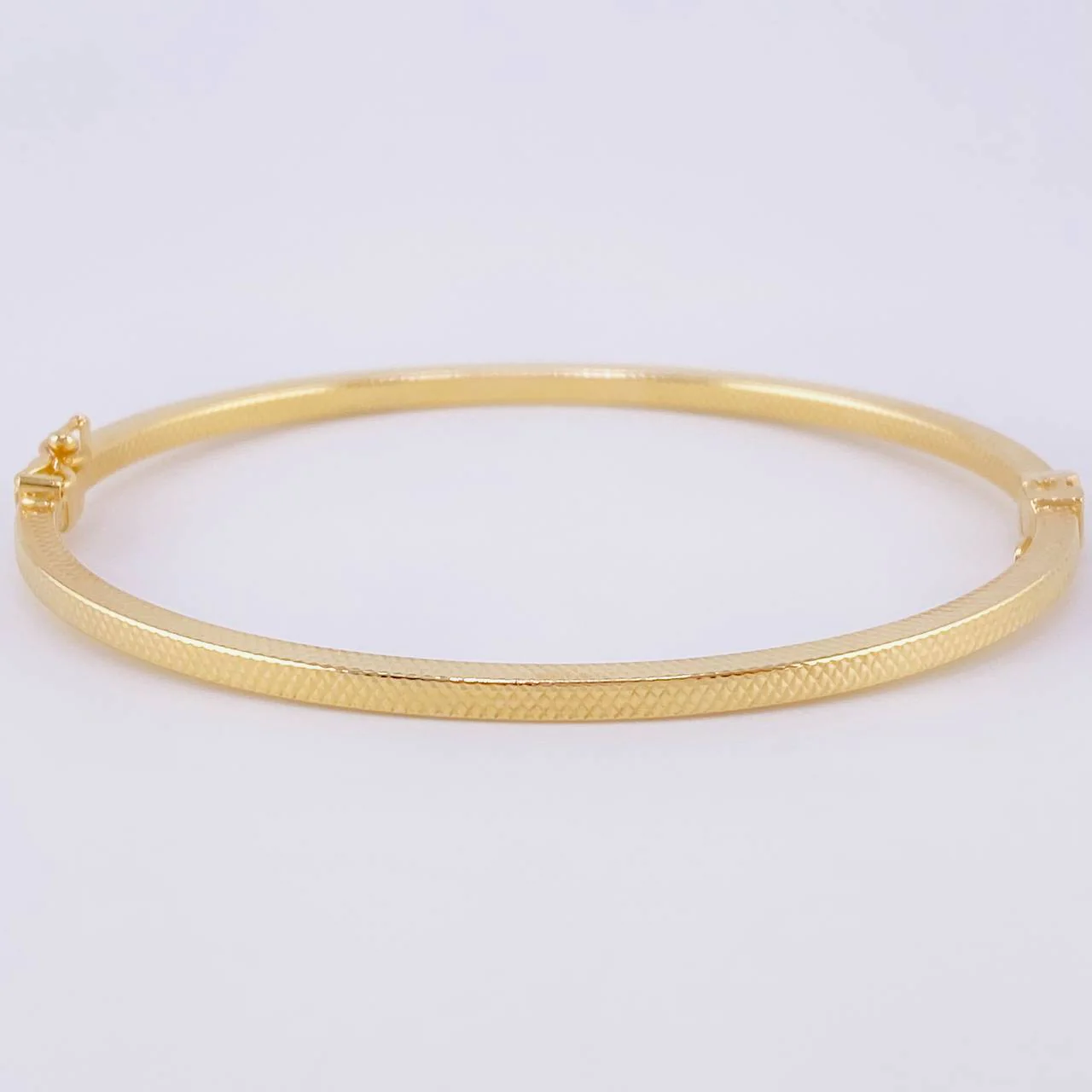Pulso Aro Satinado 4.1 g / 18 cm / 3 mm Oro Amarillo 18K
