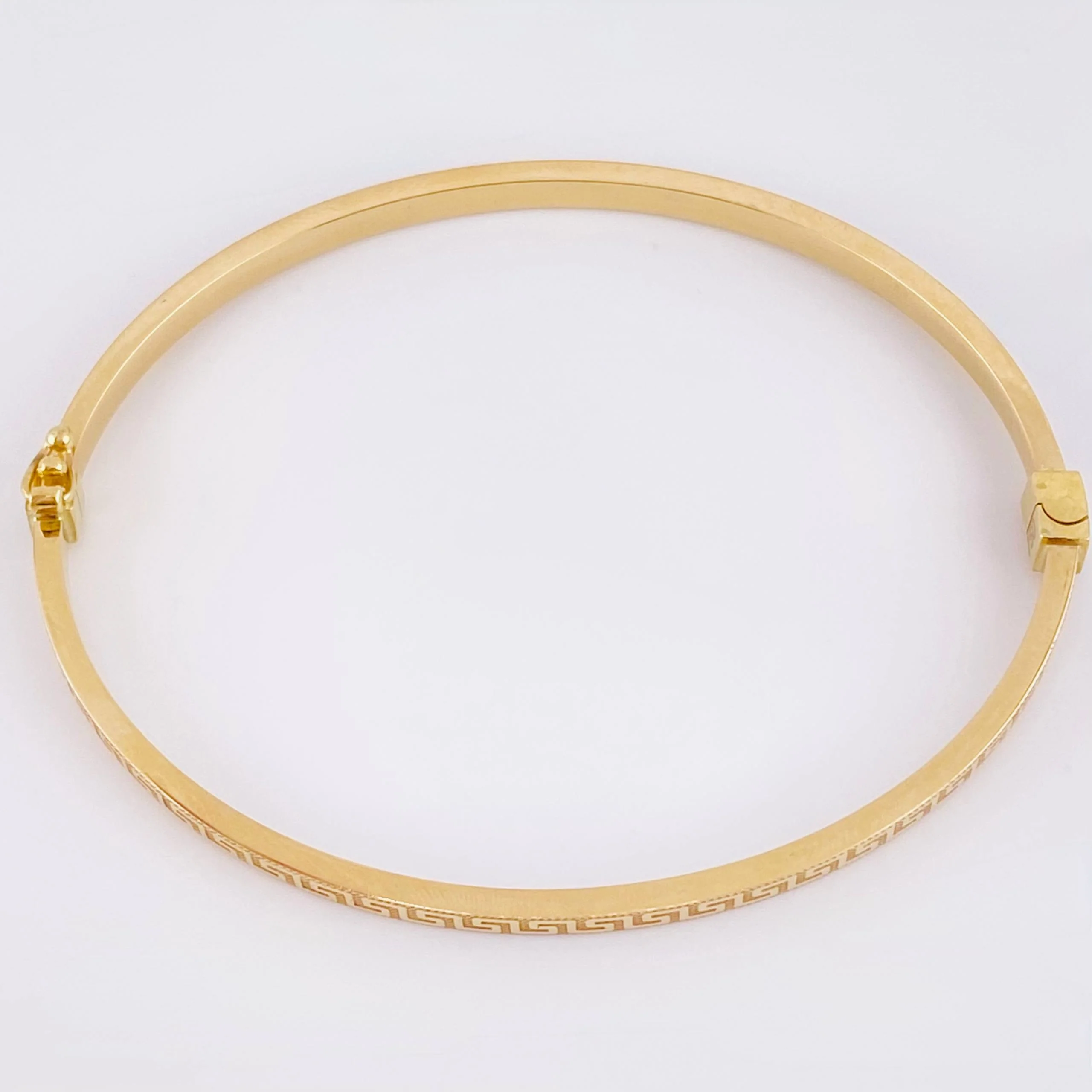 Pulso Aro Tribal 4.65gr / 18.5cm / 3.15mm Oro Amarillo +4 18K © - Image 2