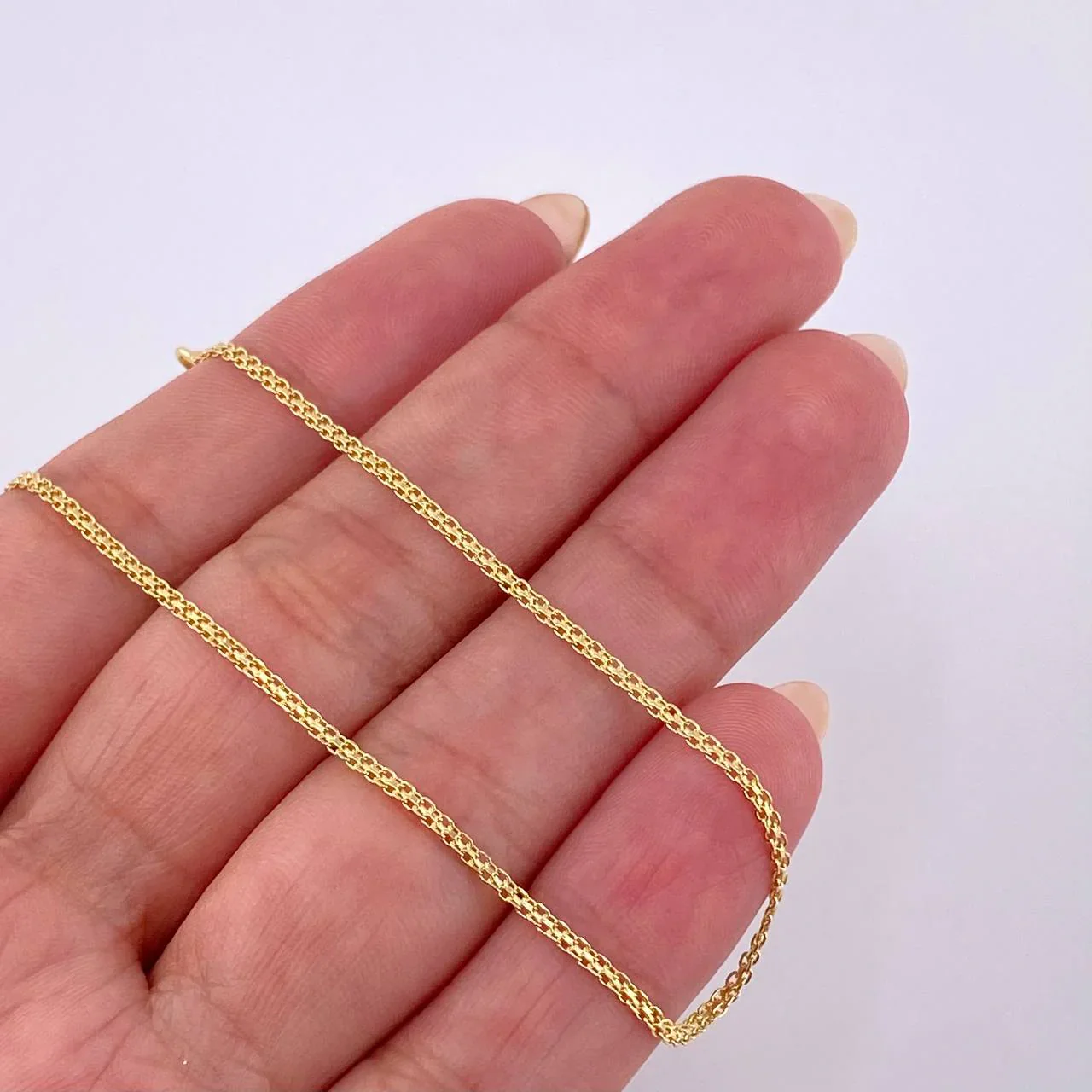 Pulso China 1 g / 19 cm / 1.25 mm Oro Amarillo 18K - Image 3