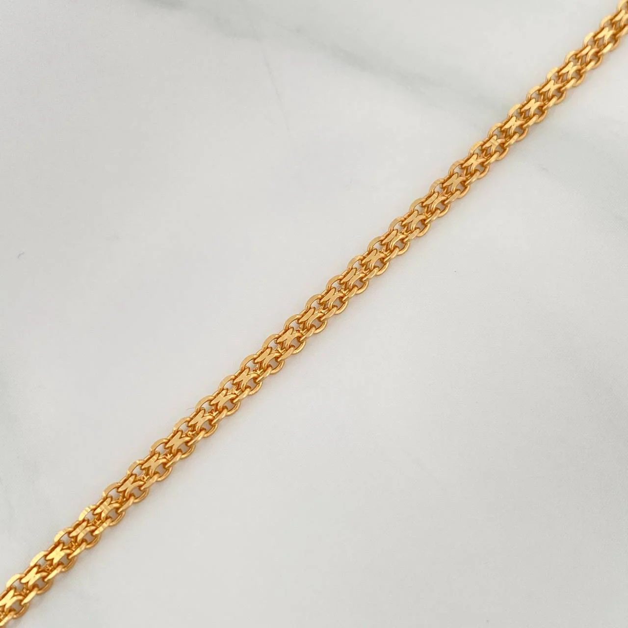 Pulso China 2.75gr / 20.4cm / 2.2mm Oro Amarillo 18K - Image 2