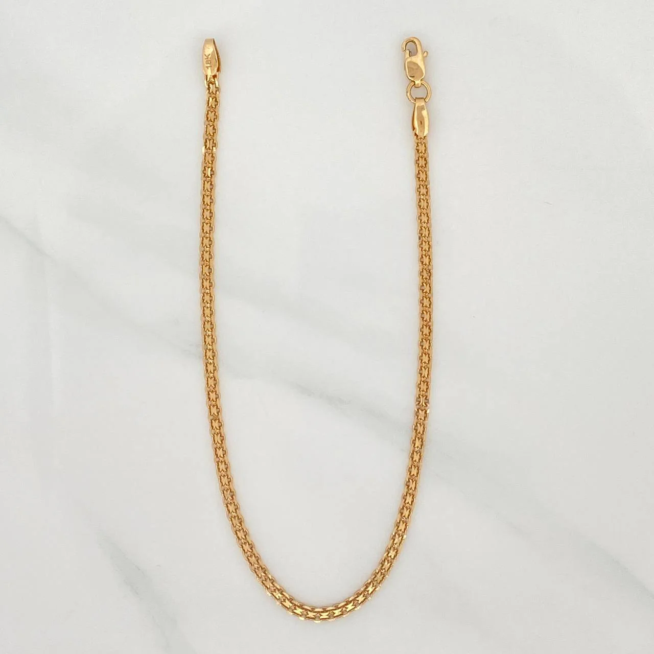 Pulso China 2.75gr / 20.4cm / 2.2mm Oro Amarillo 18K - Image 3