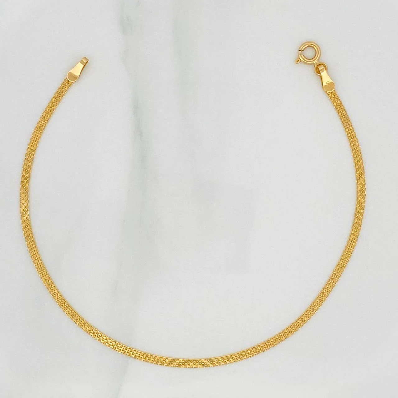 Pulso Chino 1.45gr / 20cm / 2mm Oro Amarillo +1 18K $