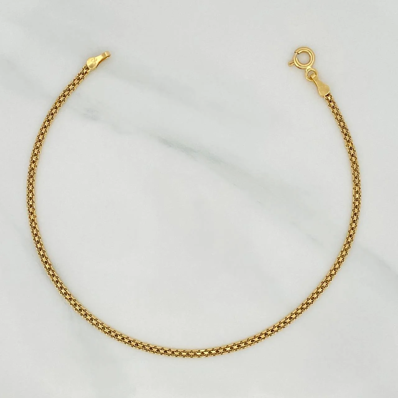 Pulso Chino 2.05gr / 19cm / 2.05mm Oro Amarillo 18K