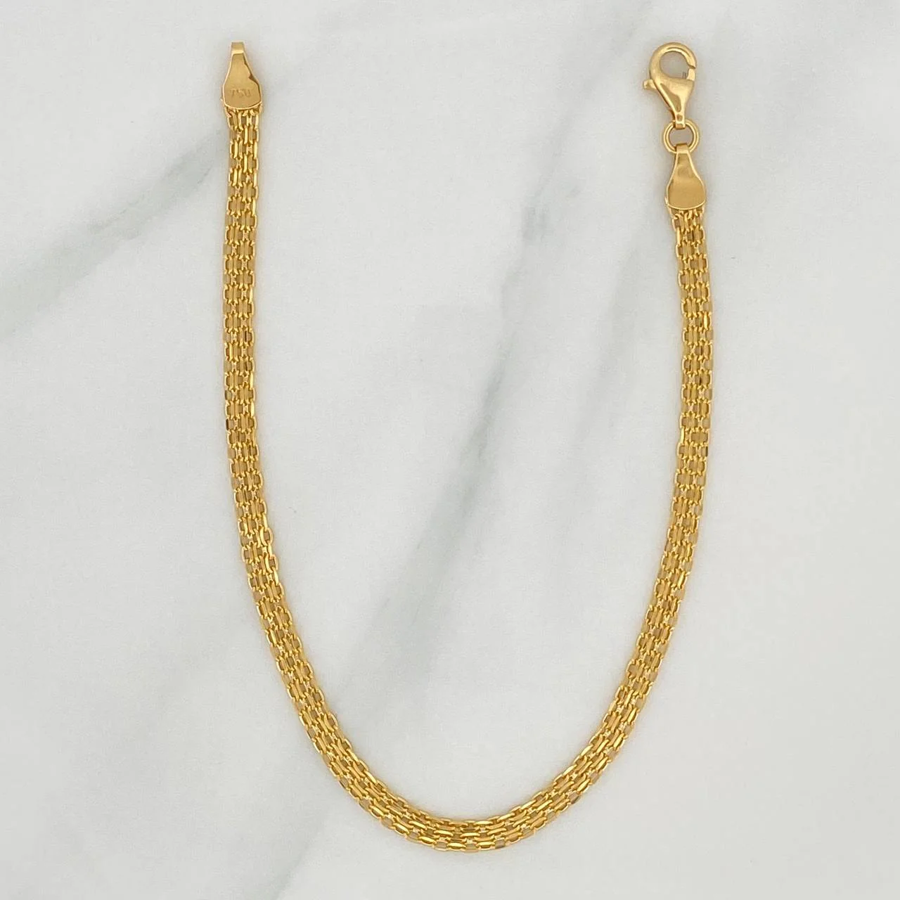 Pulso Chino 2.35 g / 19 cm / 3.2 mm Oro Amarillo 18K - Image 2