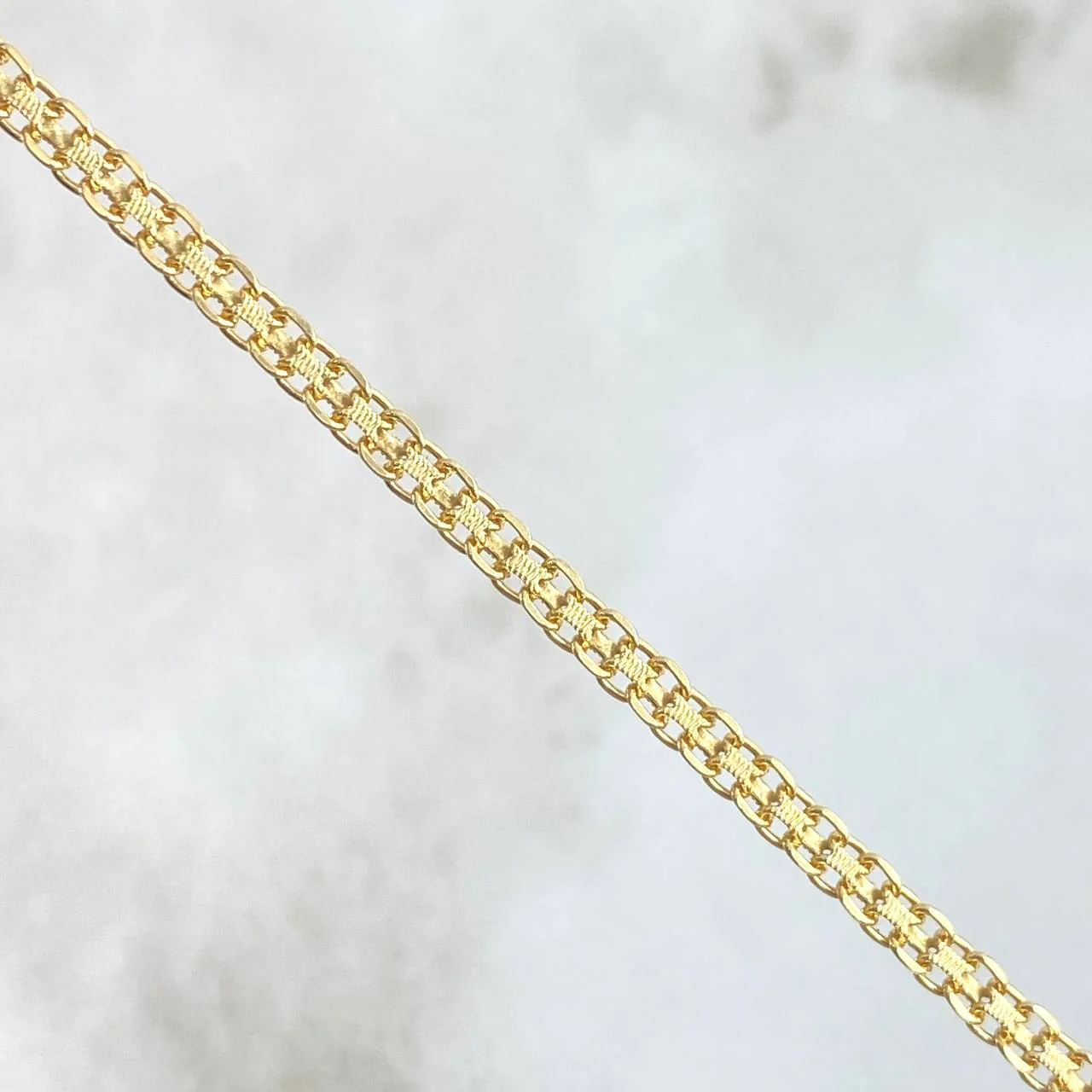 Pulso Chino 2gr / 18.5cm / 2.2mm +1  Oro Amarillo 18K * - Image 2