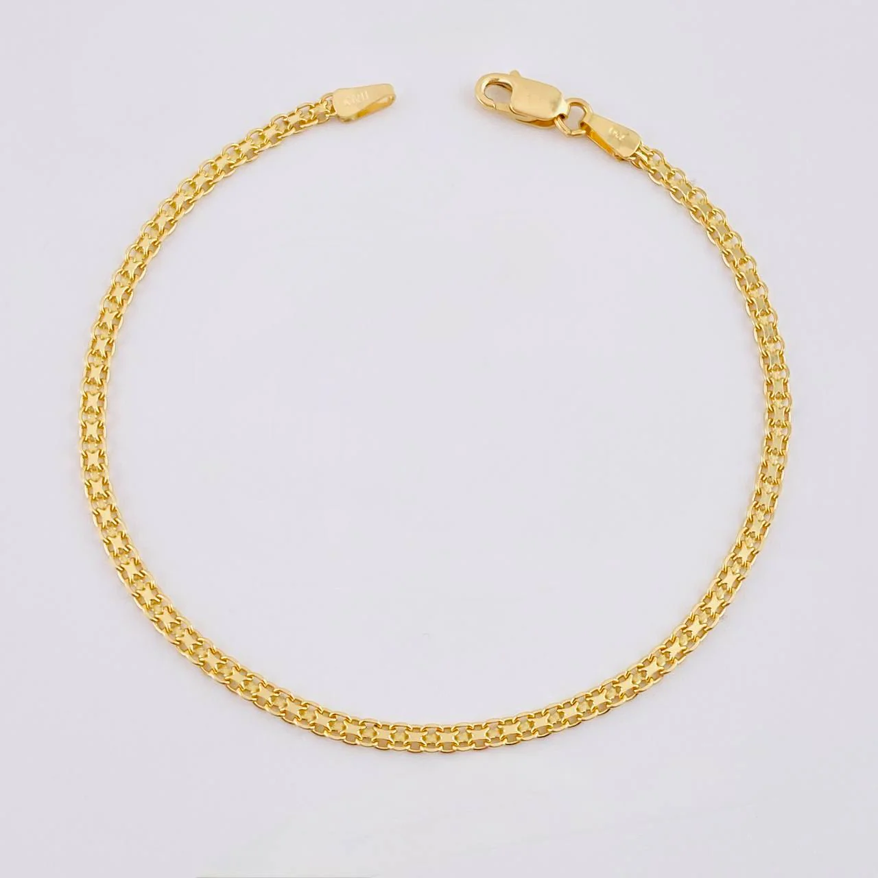 Pulso Chino 3.3 g / 19 cm / 2,55 mm Oro Amarillo 18K