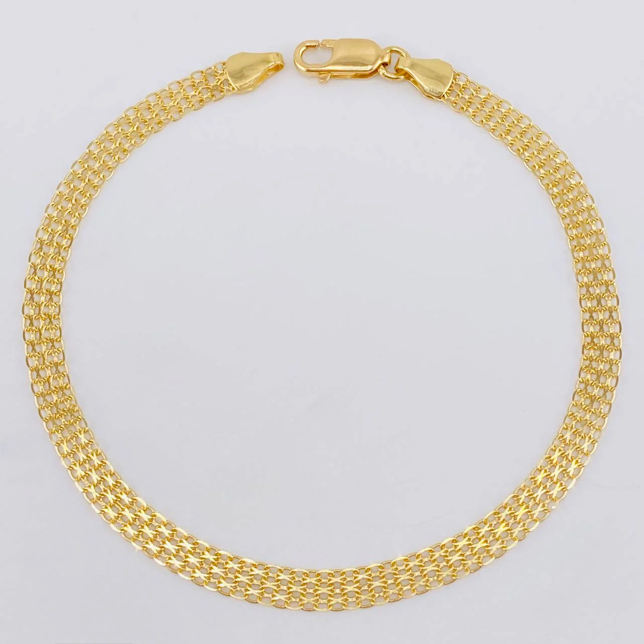 Pulso Chino 3.55 g / 20.2 cm / 4.3 mm Oro Amarillo 18K