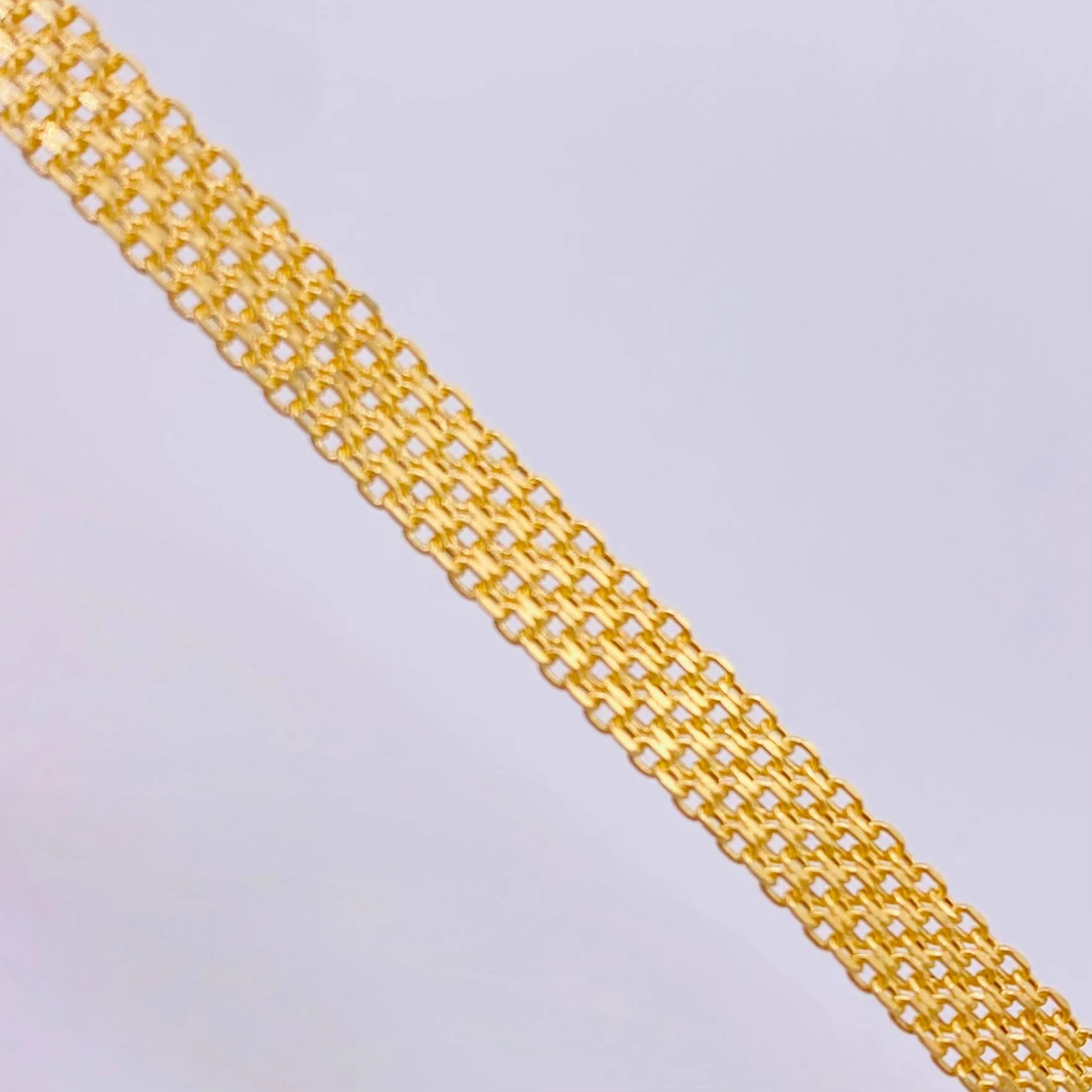 Pulso Chino 3.95gr / 18.5cm / 5.7mm Oro Amarillo +1 18K * - Image 2