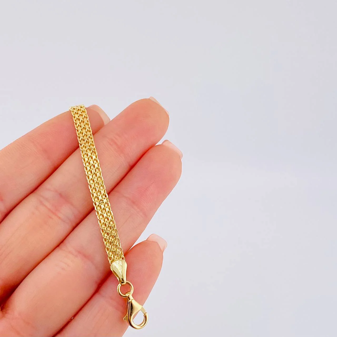 Pulso Chino 5.45 g / 19 cm / 4,7 mm Oro Amarillo 18K - Image 3