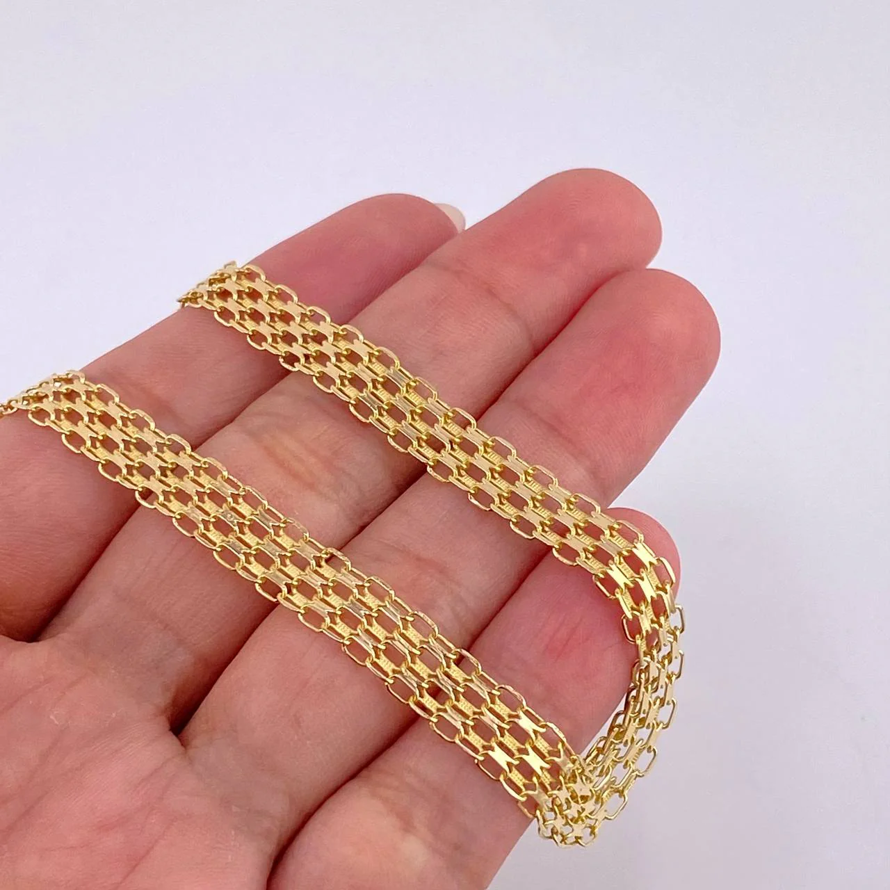 Pulso Chino 6.2 g / 20 cm / 7 mm Oro Amarillo 18K - Image 3