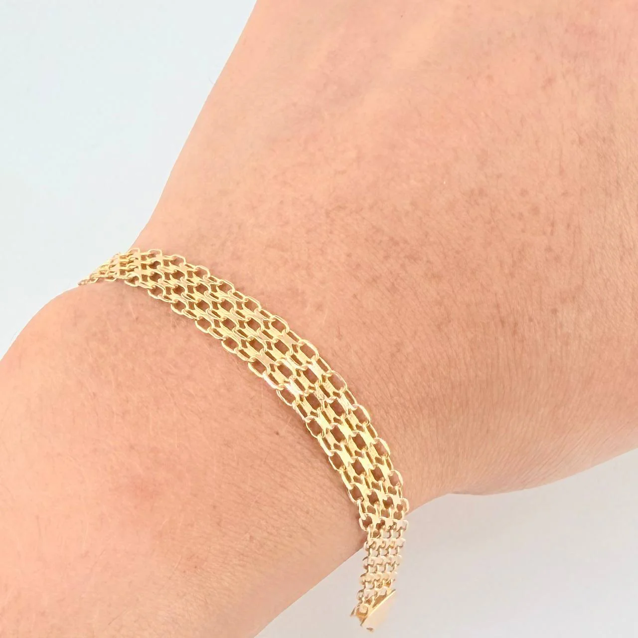 Pulso Chino 6.2 g / 20 cm / 7 mm Oro Amarillo 18K - Image 4