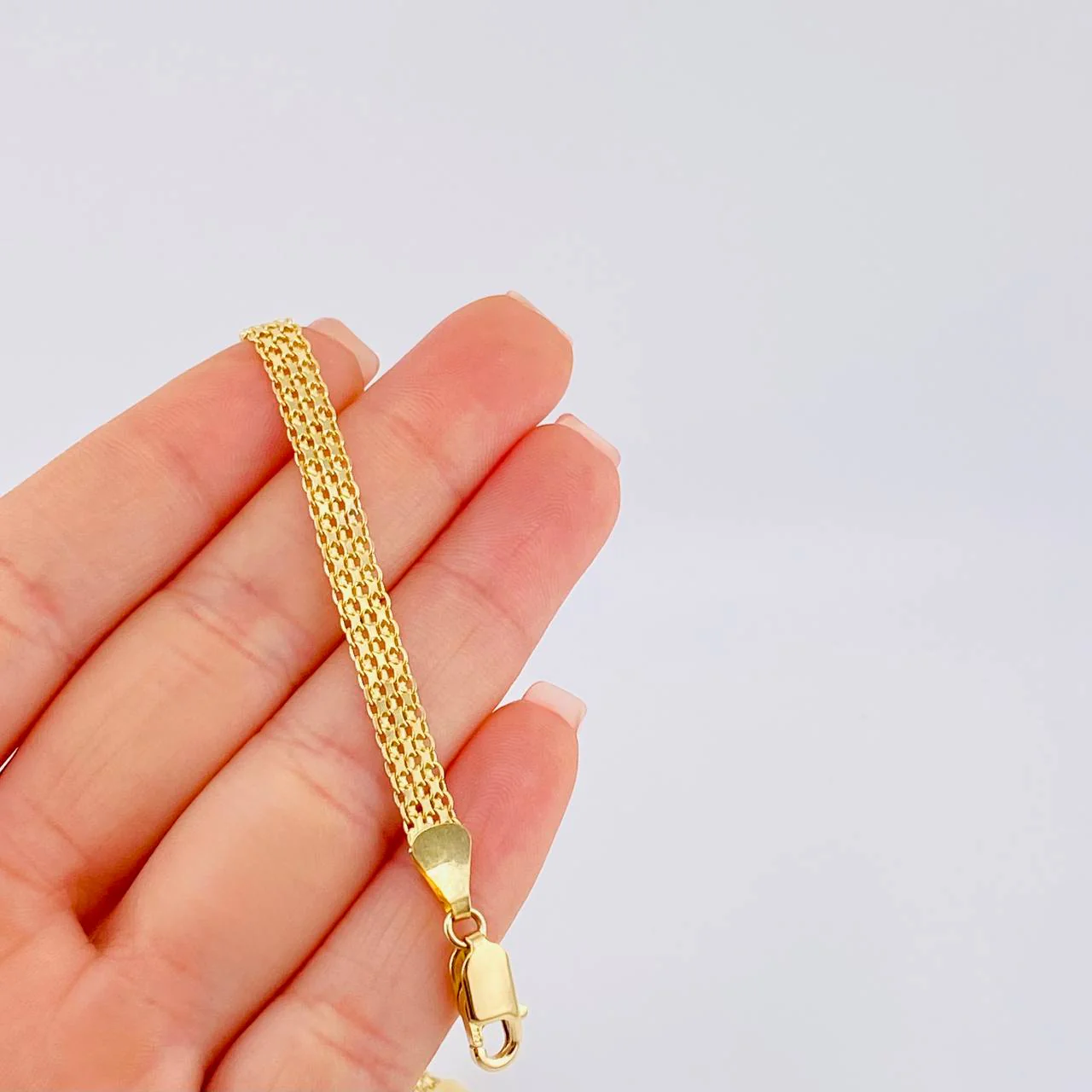 Pulso Chino 7.1 g / 21 cm / 5,1 mm Oro Amarillo 18K - Image 3