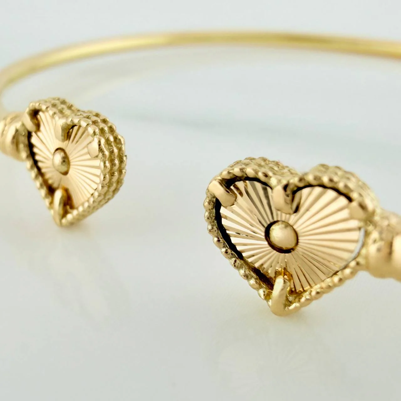 Pulso Corazones 3.65gr / 18cm / 2.05mm Oro Amarillo Nac.Esp. 18K % - Image 3