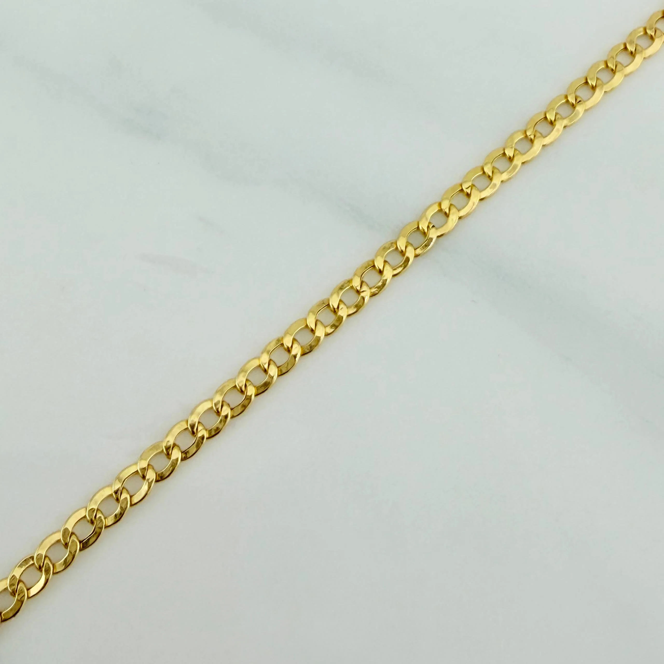 Pulso Cubana 1.25 g / 19 cm / 2.42 mm Oro Amarillo 18K - Image 3