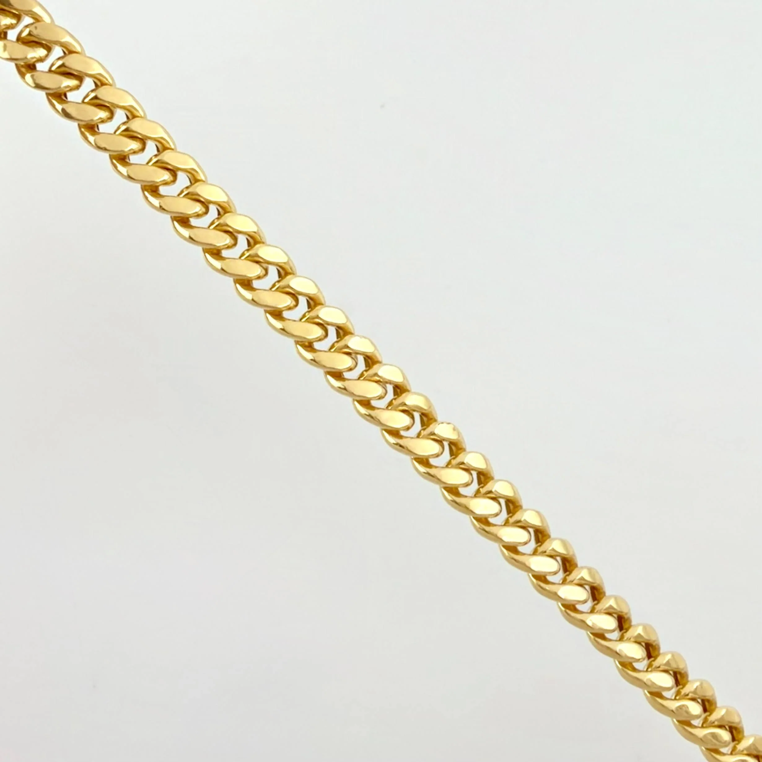 Pulso Cubana 6.8gr / 21.5cm / 6mm Oro Amarillo +1 18K © - Image 2