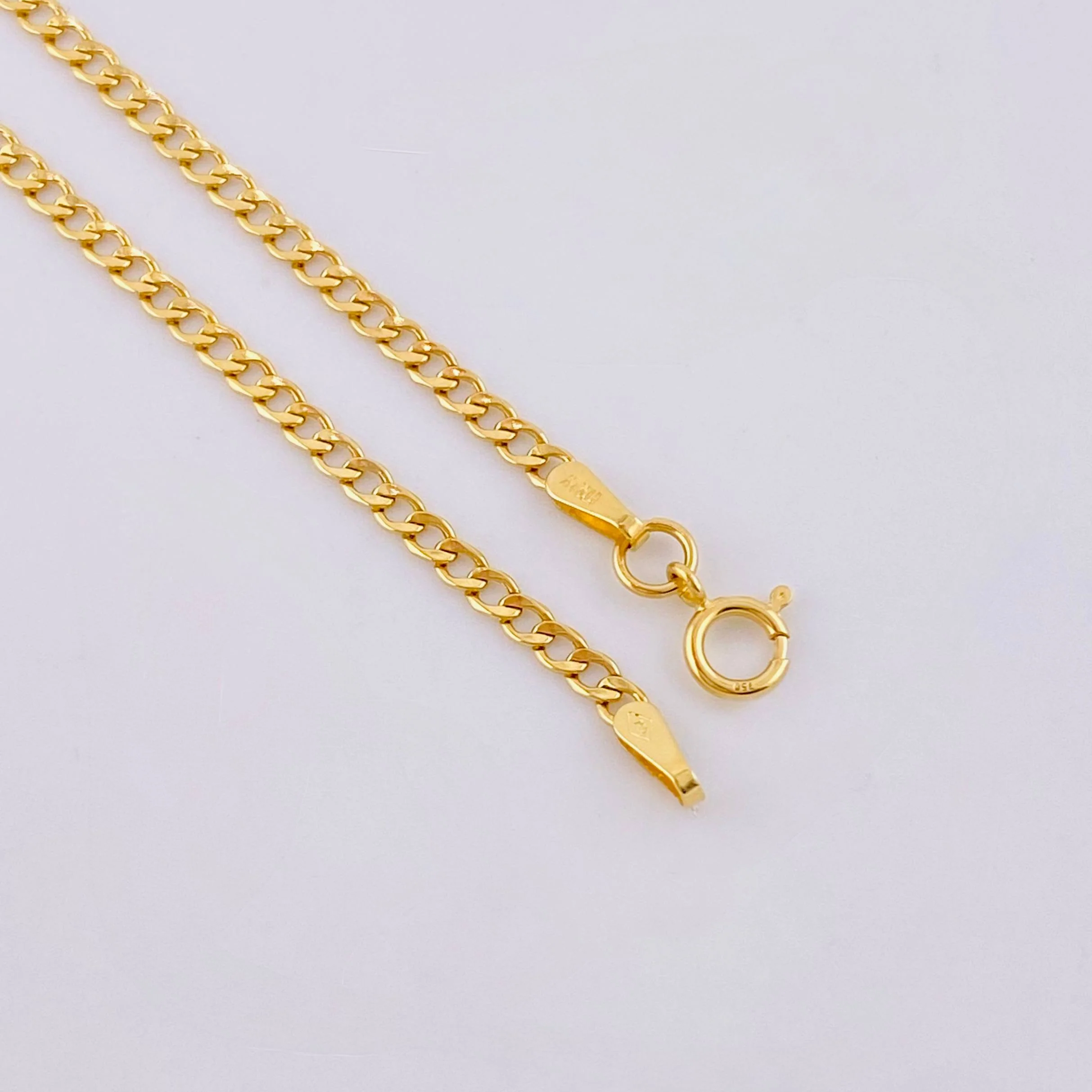 Pulso Cubano 0.85gr / 18.5cm / 2.1mm Oro Amarillo +1 18K * - Image 3