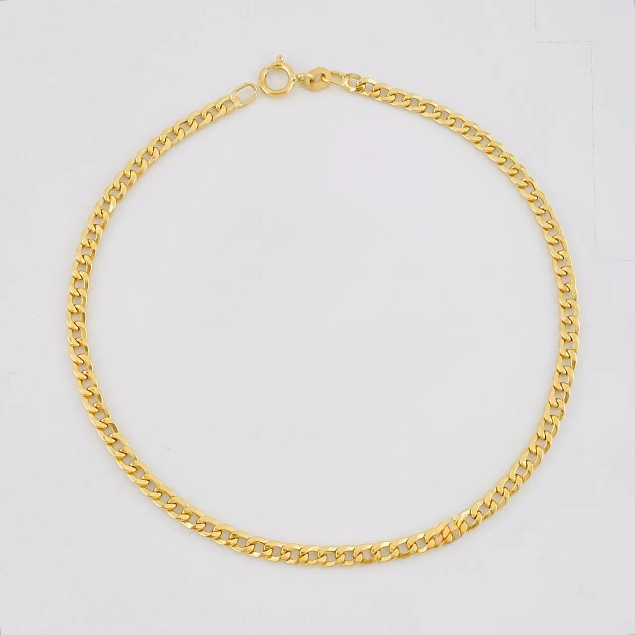 Pulso Cubano 1.05 g / 19.4 cm / 2.5 mm Oro Amarillo 18K